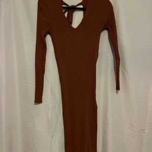 Maxi Brown dress